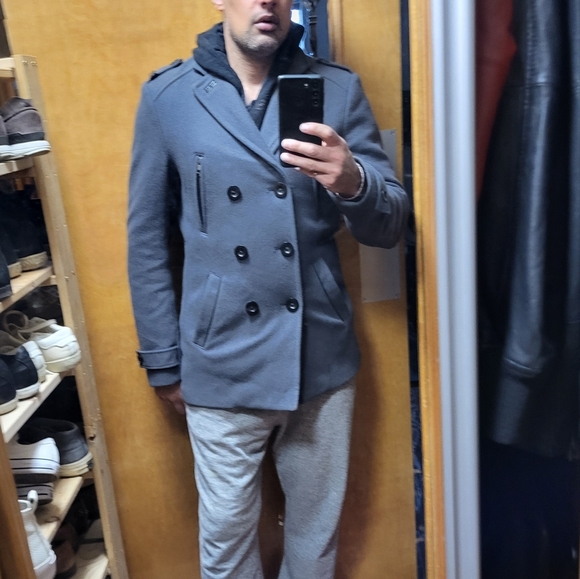 Energie Pea Coat - Picture 3 of 7